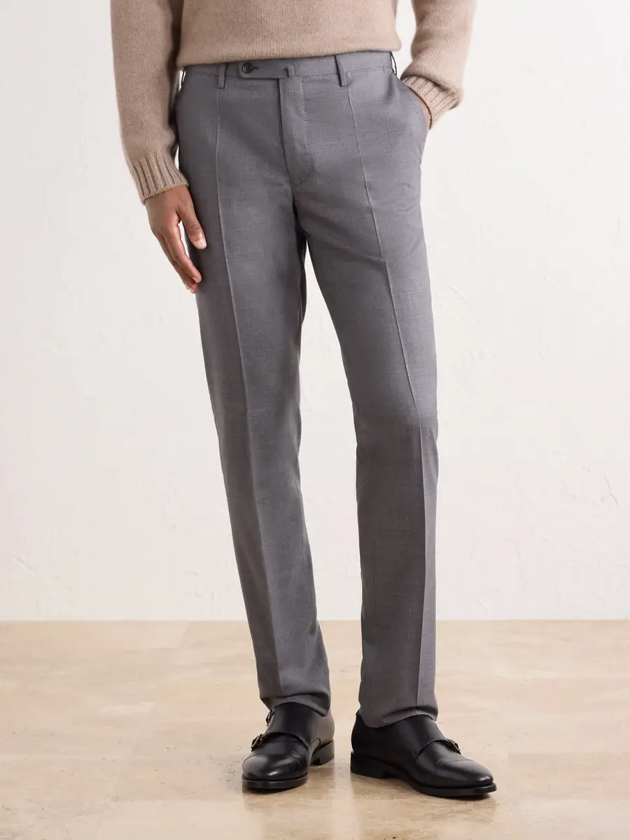Slowear Incotex Straight-Leg Tropical Wool Suit Trousers - Men | Thumbnail 3 Slowear Incotex Straight-Leg Tropical Wool Suit Trousers - Men | Thumbnail 3