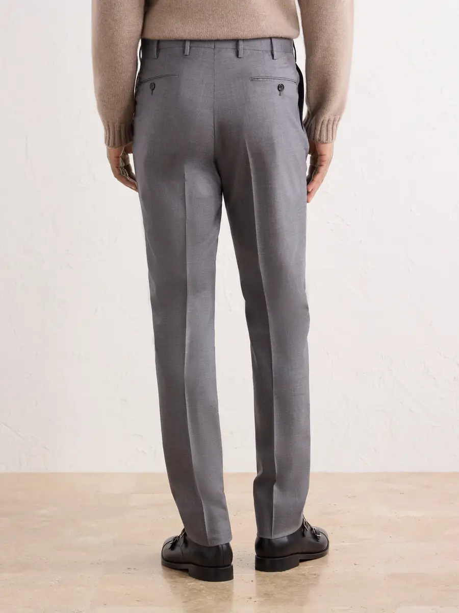 Slowear Incotex Straight-Leg Tropical Wool Suit Trousers - Men | Thumbnail 4 Slowear Incotex Straight-Leg Tropical Wool Suit Trousers - Men | Thumbnail 4
