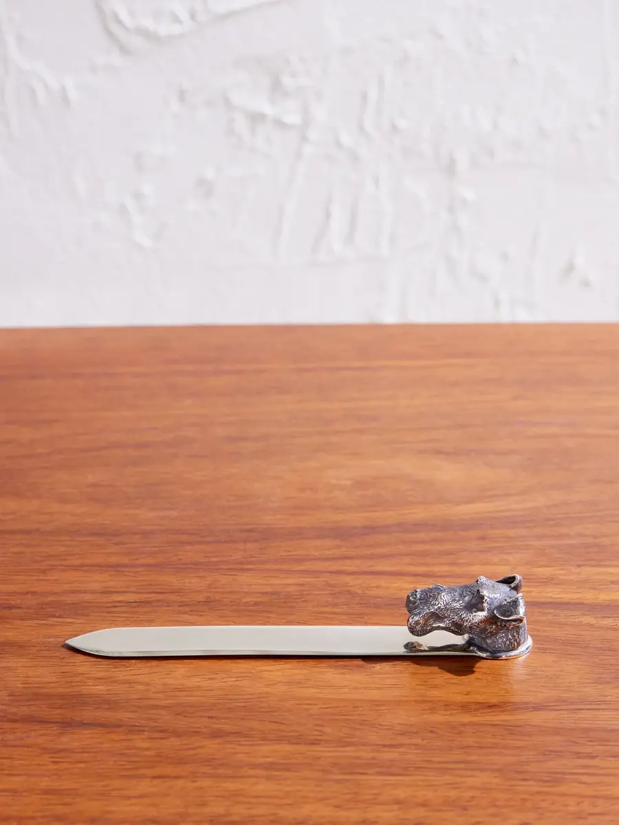 dunhill Terrier Silver-Plated Letter Opener - Men
