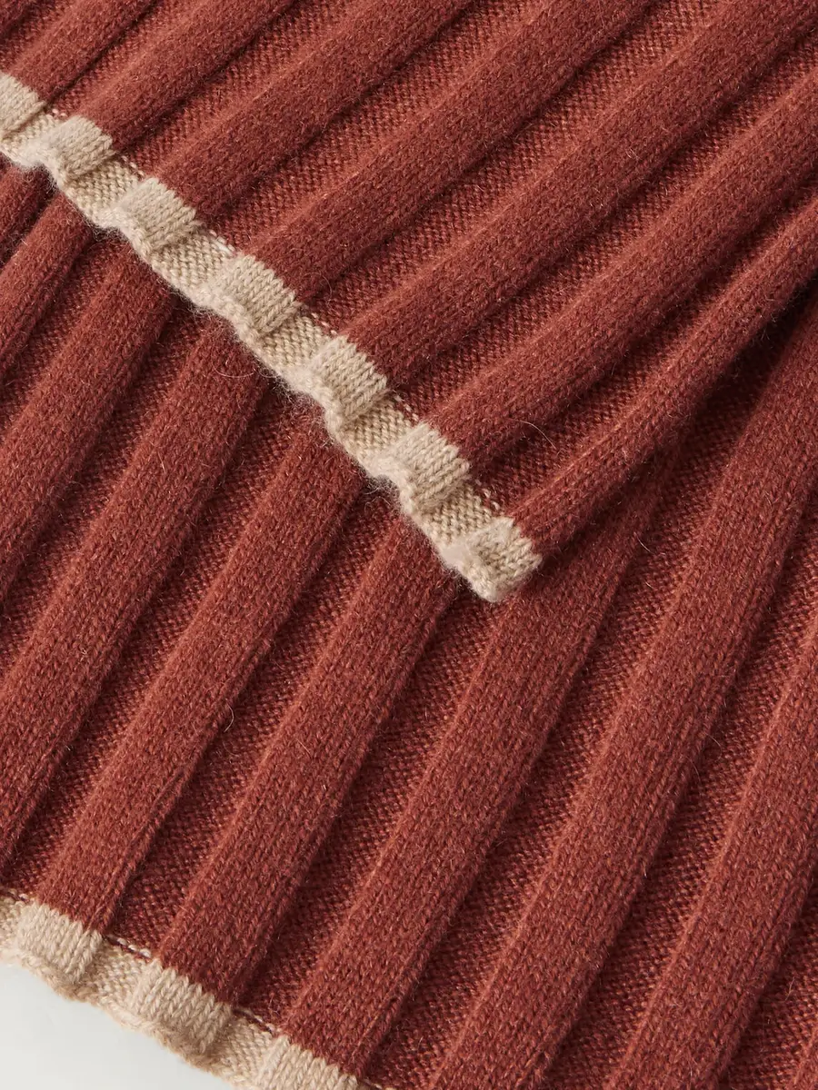 Brunello Cucinelli Ribbed Cashmere Scarf - Men | Thumbnail 4 Brunello Cucinelli Ribbed Cashmere Scarf - Men | Thumbnail 4
