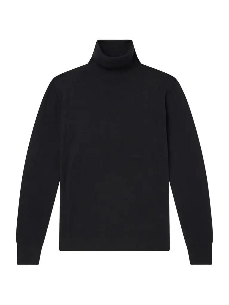 Canali Wool Rollneck Sweater - Men