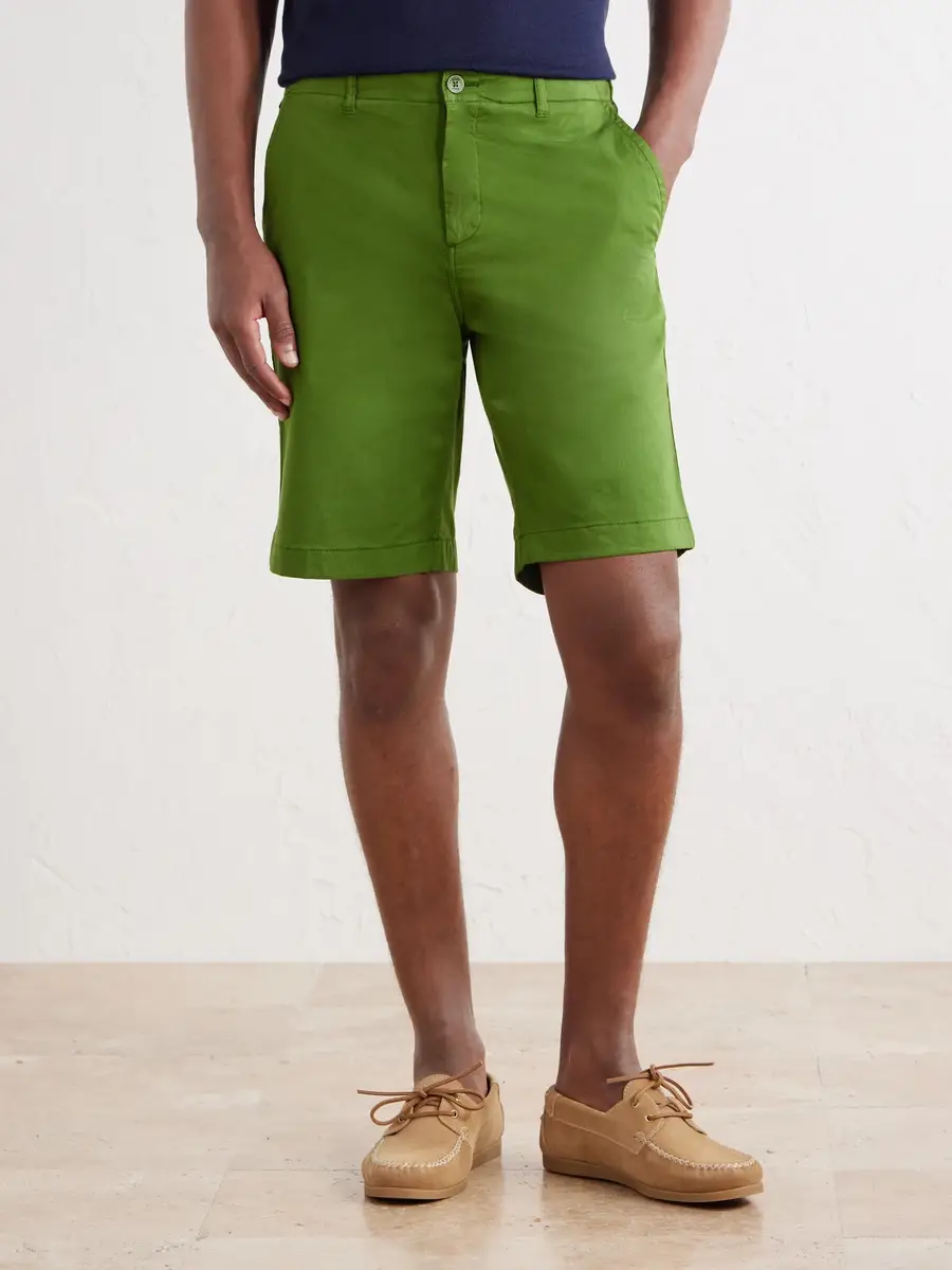 Vilebrequin Belin Woven Cotton-Blend Casual Shorts - Men | Thumbnail 3 Vilebrequin Belin Woven Cotton-Blend Casual Shorts - Men | Thumbnail 3