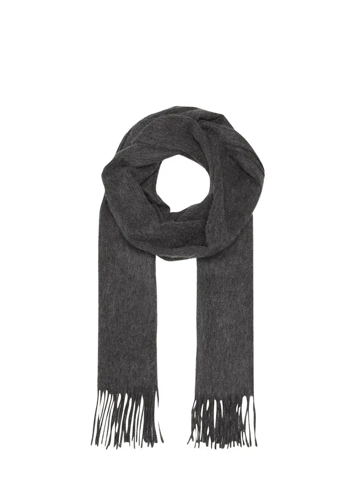 Begg x Co Men's Arran Solid Cashmere Scarf