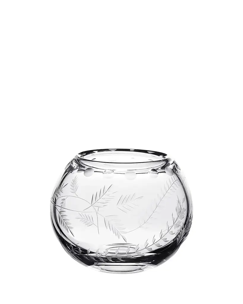 William Yeoward Crystal Fern Rose Bowl