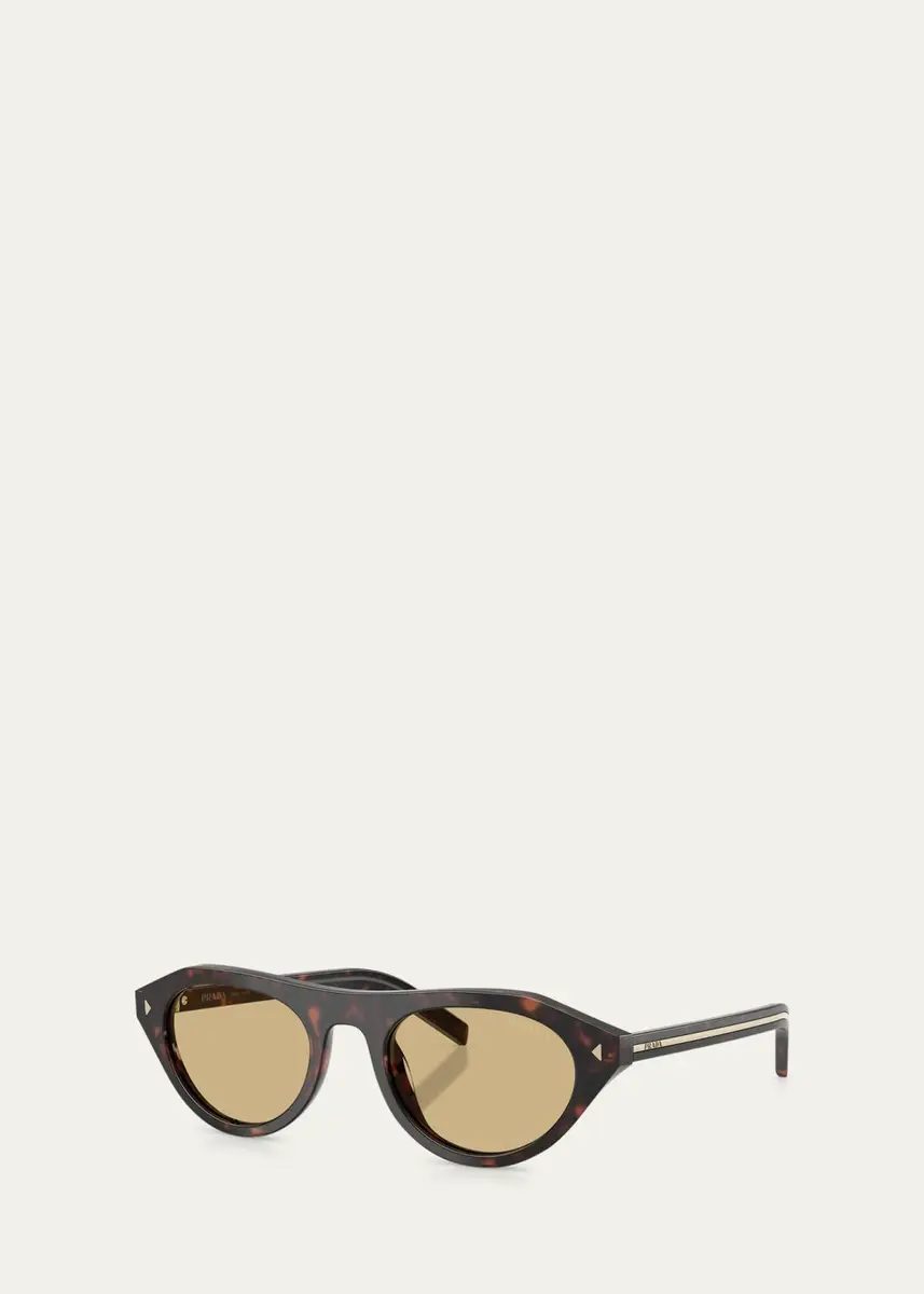 Prada 0PR B15S Acetate Round Sunglasses | Thumbnail 2 Prada 0PR B15S Acetate Round Sunglasses | Thumbnail 2