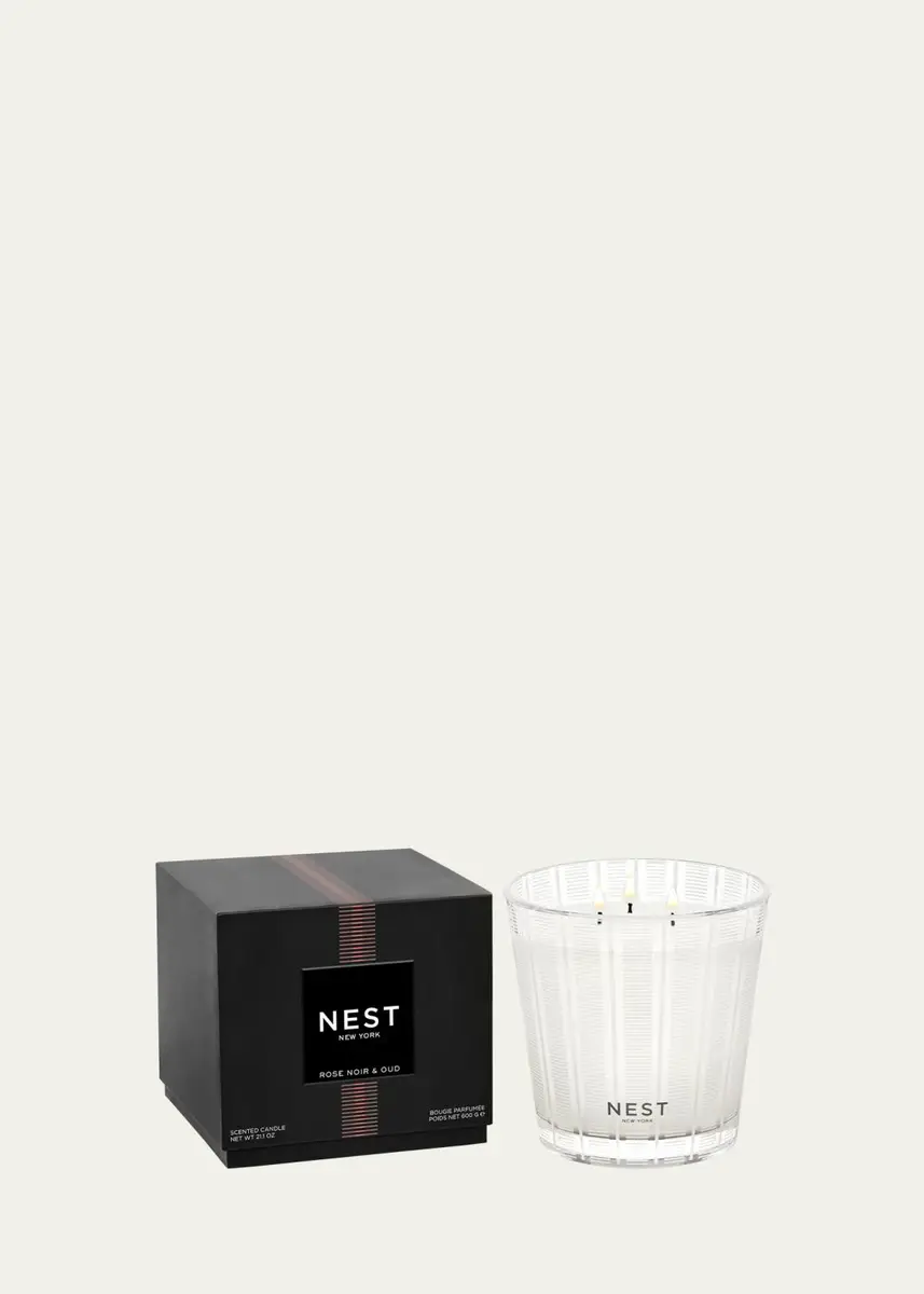 NEST New York Rose Noir Oud 3 Wick Candle, 21.2 oz. | Thumbnail 2 NEST New York Rose Noir Oud 3 Wick Candle, 21.2 oz. | Thumbnail 2