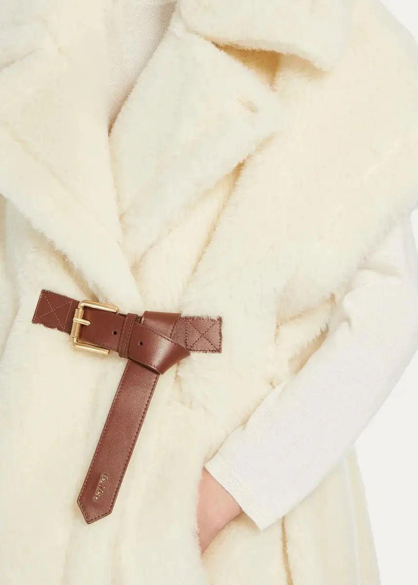 Max Mara Alpaca and Wool Teddy Cape | Thumbnail 5 Max Mara Alpaca and Wool Teddy Cape | Thumbnail 5