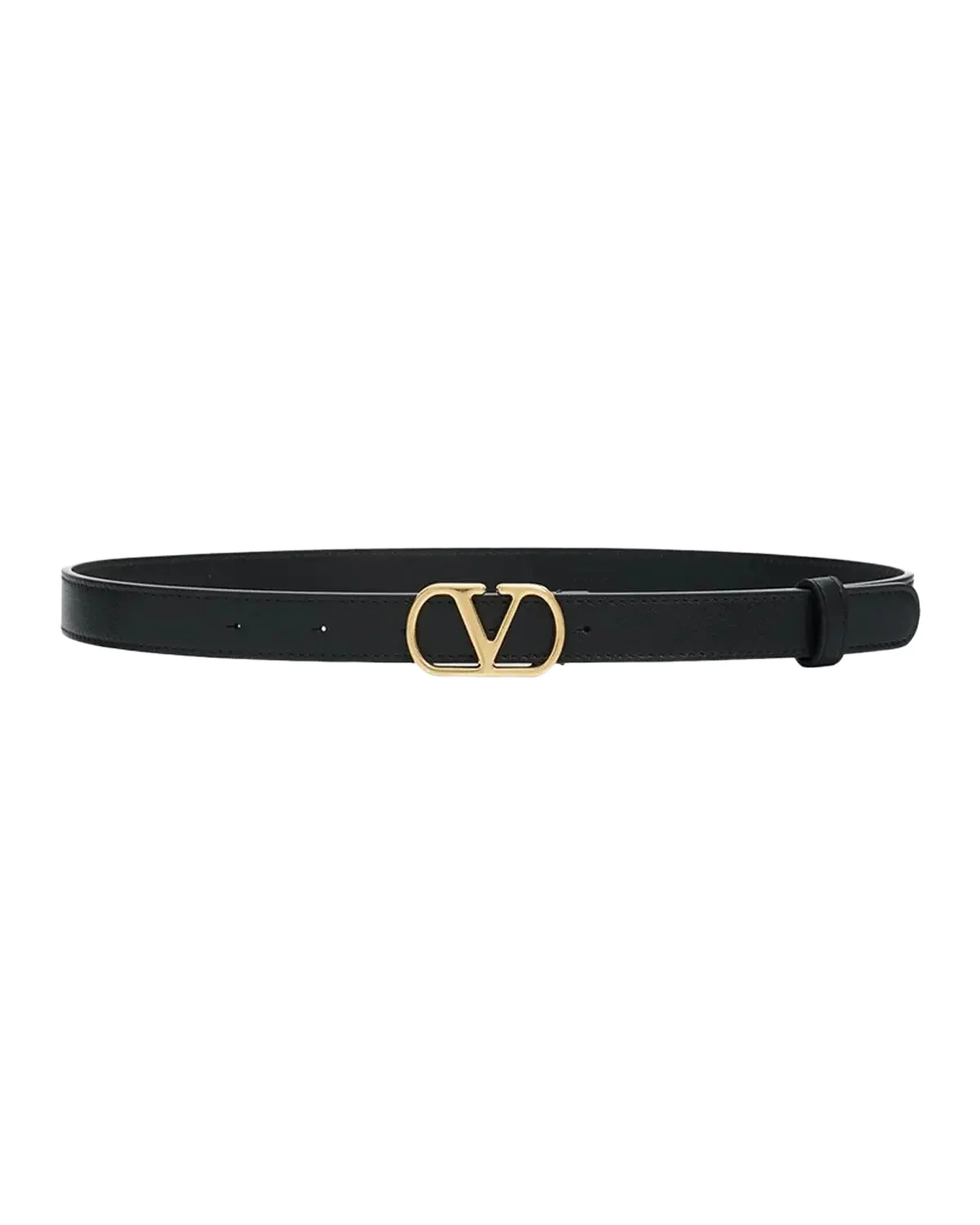 Valentino Garavani VLogo Signature Leather Belt, 20MM