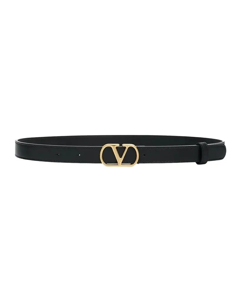VLogo Signature Leather Belt, 20MM VLogo Signature Leather Belt, 20MM