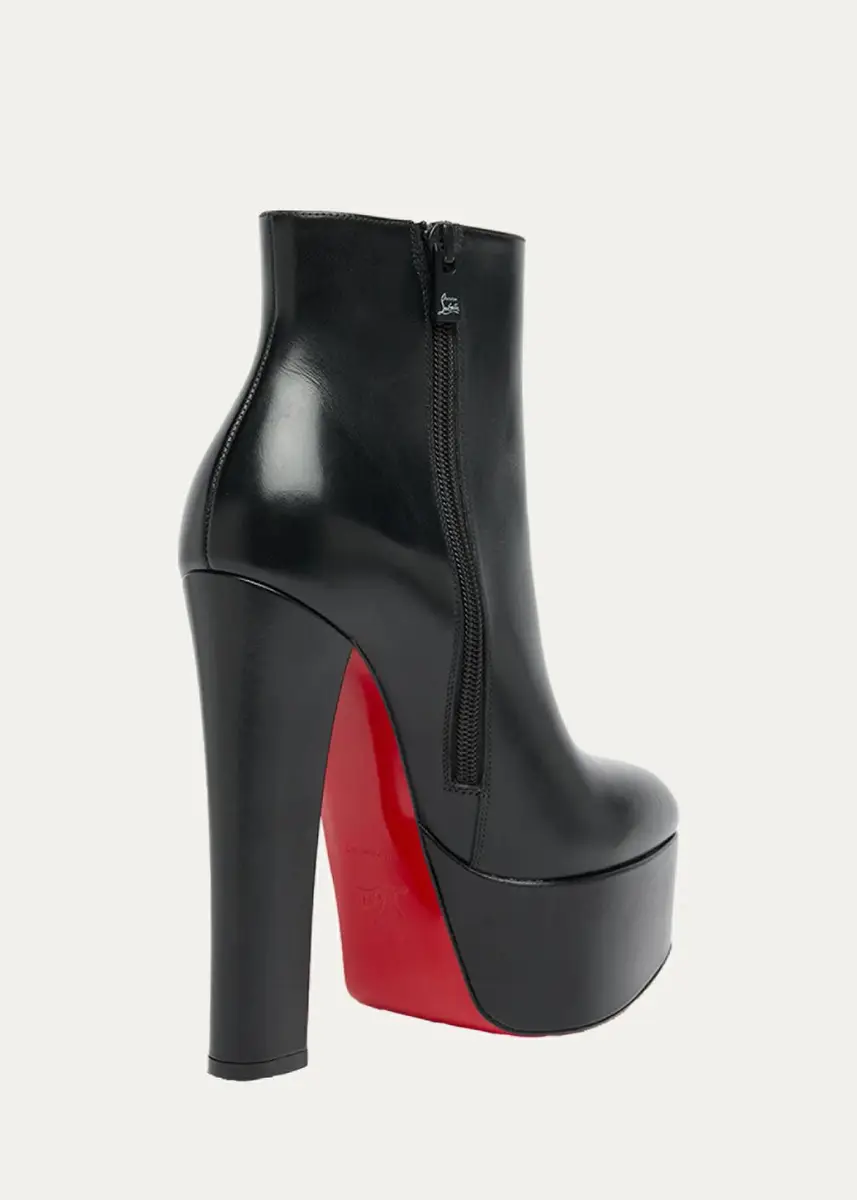 Christian Louboutin 150mm Jenna Leather Platform Booties | Thumbnail 2 Christian Louboutin 150mm Jenna Leather Platform Booties | Thumbnail 2
