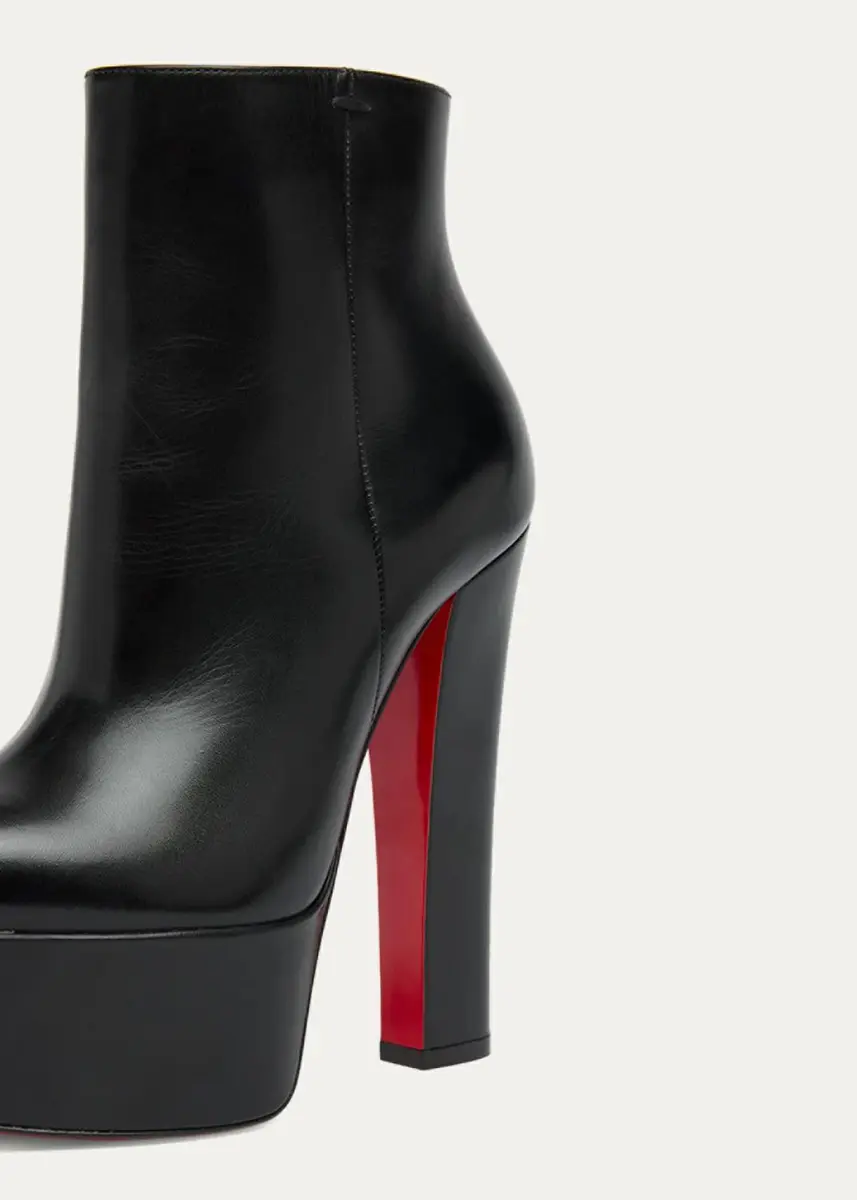 Christian Louboutin 150mm Jenna Leather Platform Booties | Thumbnail 3 Christian Louboutin 150mm Jenna Leather Platform Booties | Thumbnail 3