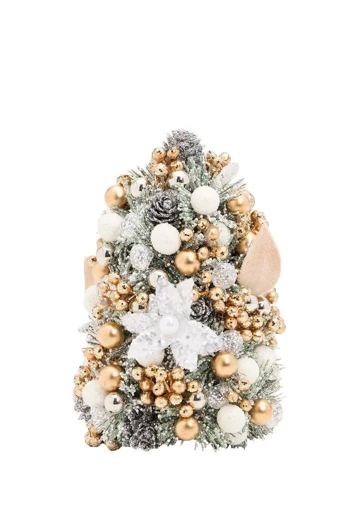 Salzburg Creations Winter Wonderland 7" Tabletop Christmas Tree