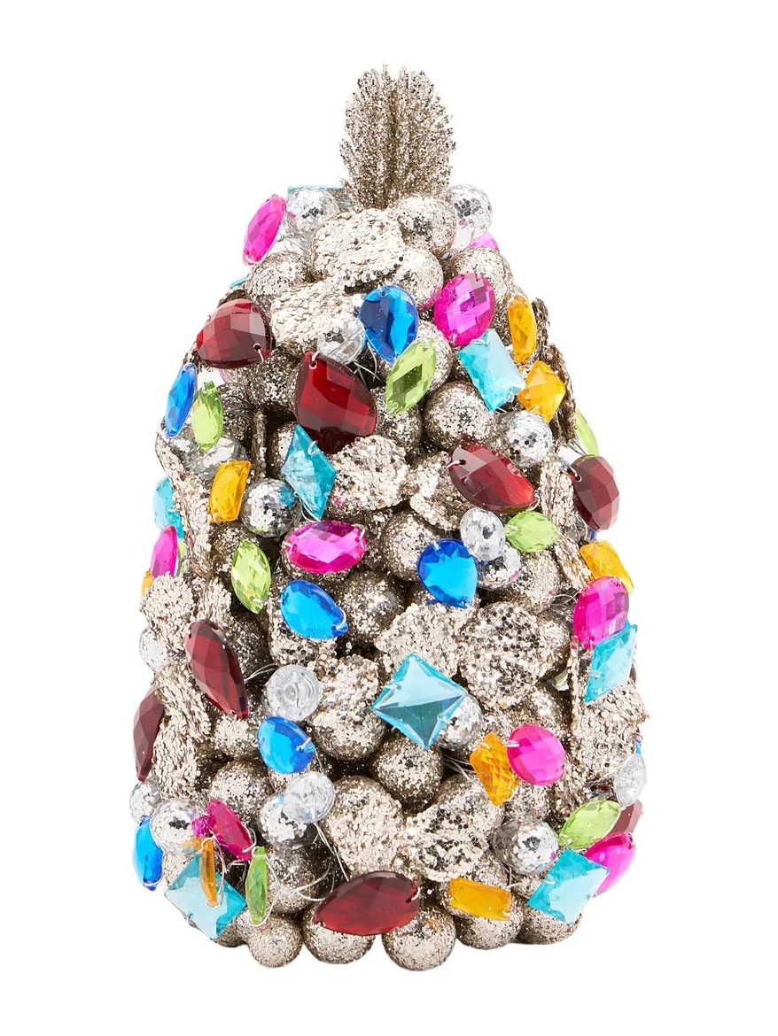 Salzburg Creations Bright Holiday 7" Tabletop Christmas Tree