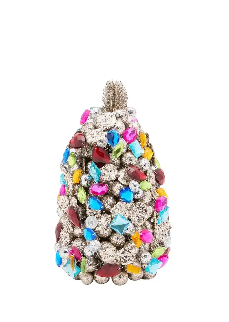 Salzburg Creations Bright Holiday 7" Tabletop Christmas Tree