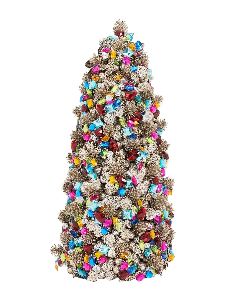 Salzburg Creations Bright Holiday 18" Tabletop Christmas Tree