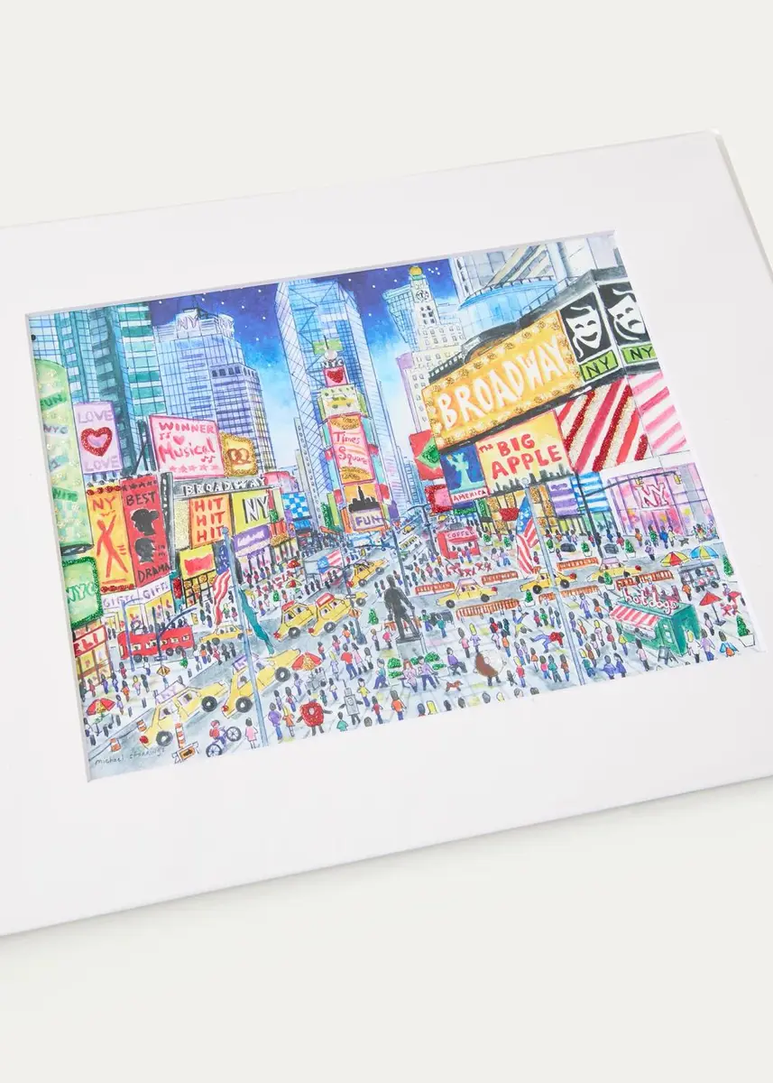 Michael Storrings Times Square Print Christmas Ornament | Thumbnail 2 Michael Storrings Times Square Print Christmas Ornament | Thumbnail 2