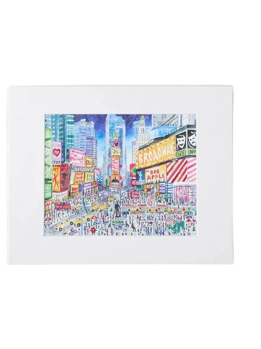 Michael Storrings Times Square Print Christmas Ornament