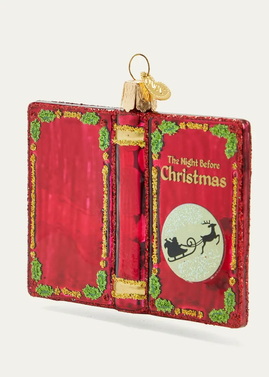 Old World Christmas The Night Before Christmas Ornament | Thumbnail 2 Old World Christmas The Night Before Christmas Ornament | Thumbnail 2