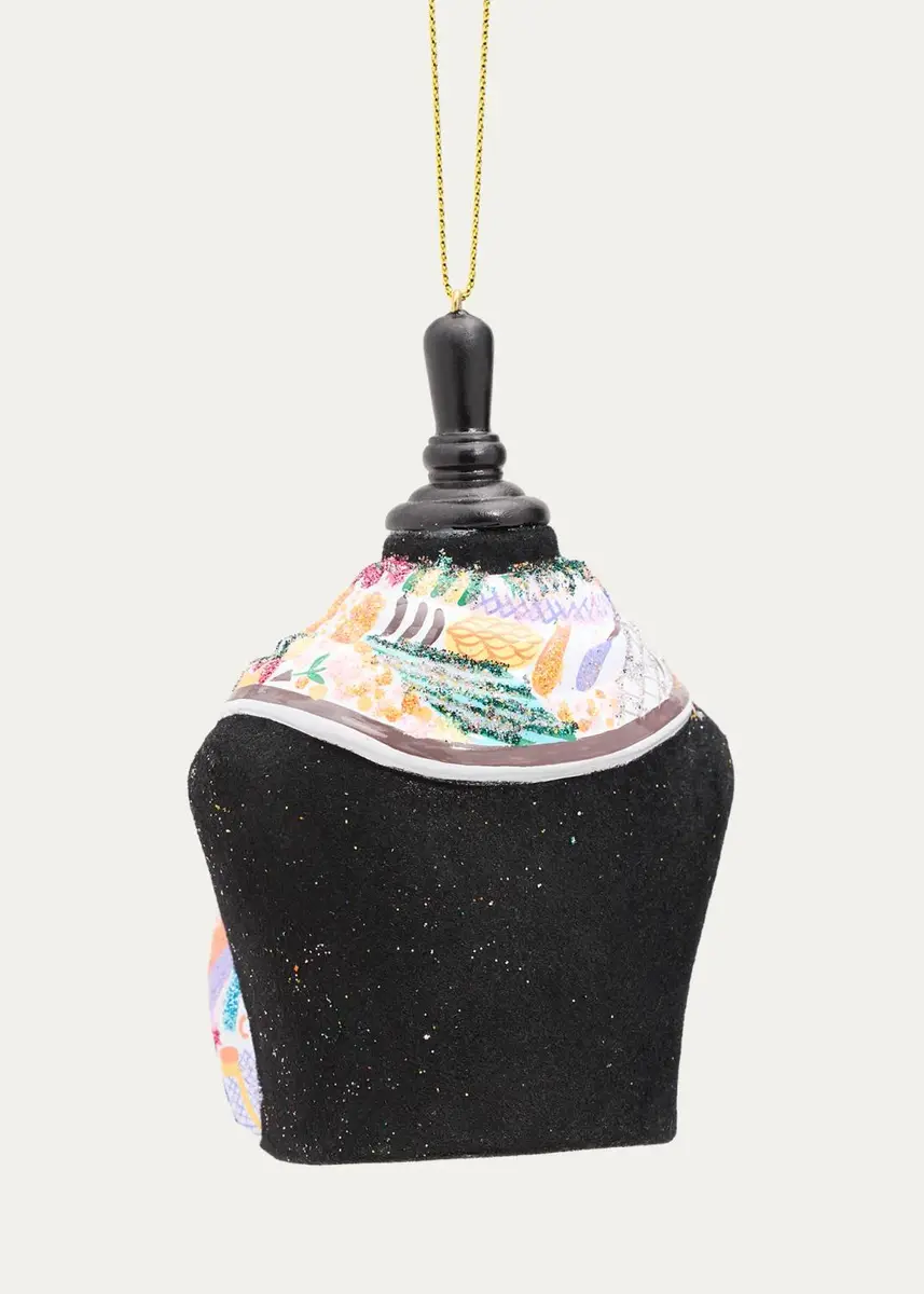 Cody Foster & Co High Fashion Scarf Christmas Ornament | Thumbnail 2