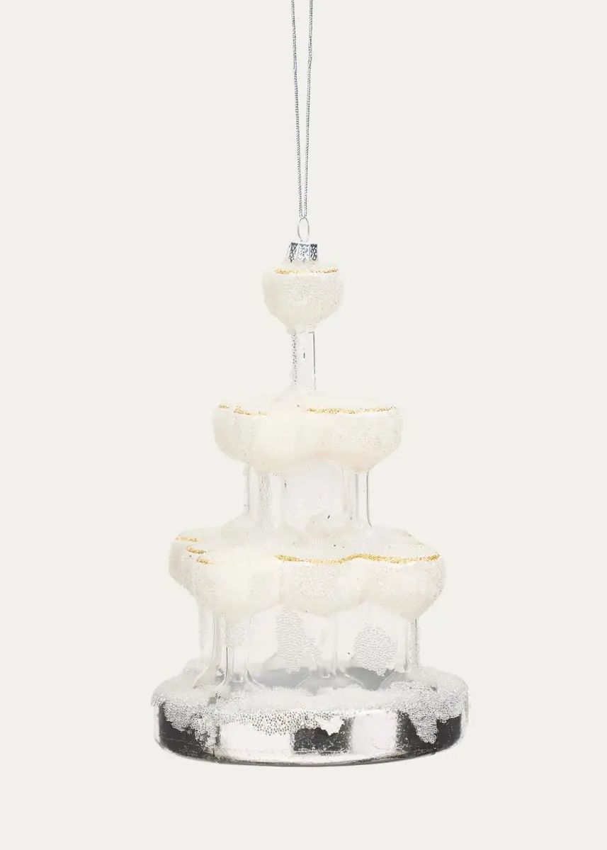 Cody Foster & Co Champagne Tower Christmas Ornament | Thumbnail 2 Cody Foster & Co Champagne Tower Christmas Ornament | Thumbnail 2