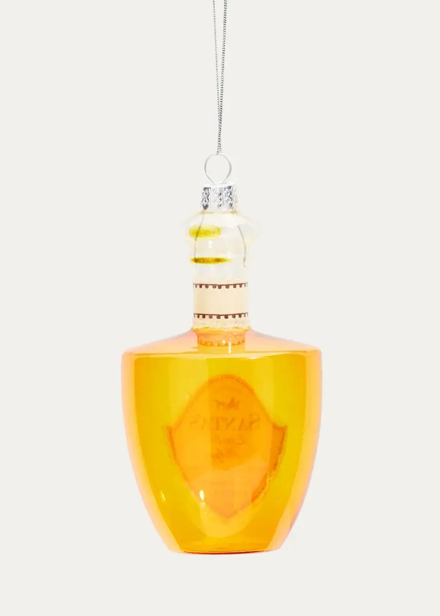 Cody Foster & Co Santa's Little Helper Cognac Bottle Christmas Ornament | Thumbnail 2 Cody Foster & Co Santa's Little Helper Cognac Bottle Christmas Ornament | Thumbnail 2