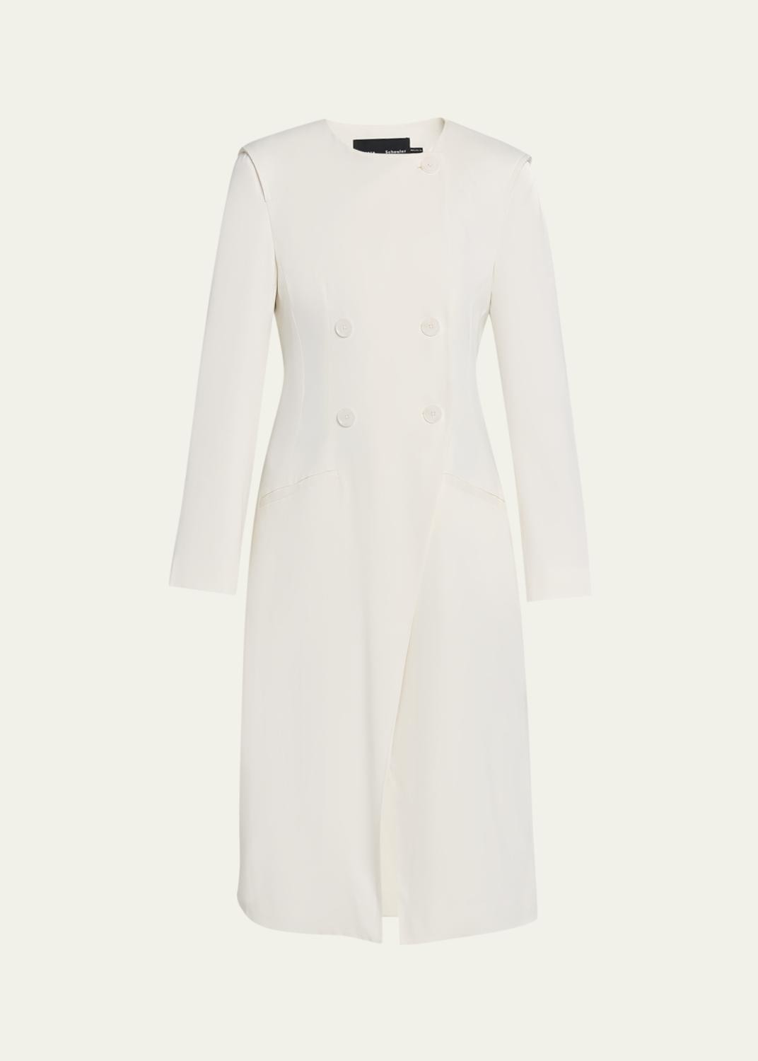 Anouk Satin Back Crepe Coat Anouk Satin Back Crepe Coat