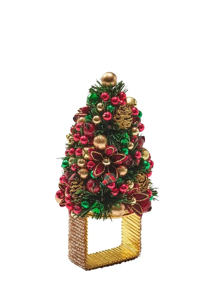 Kim Seybert Tinsel Tree Napkin Ring