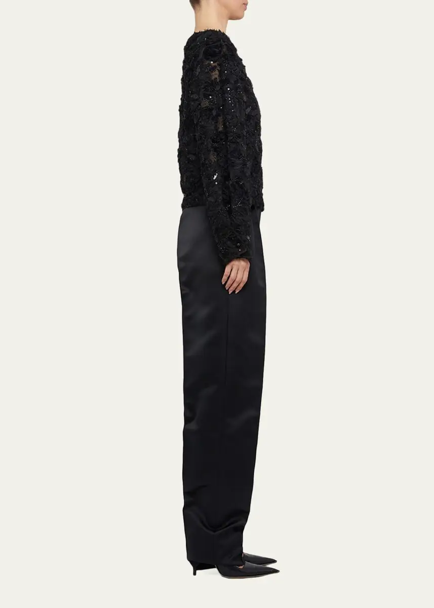 PRABAL GURUNG Bateau-Neck Beaded Blouse | Thumbnail 4 PRABAL GURUNG Bateau-Neck Beaded Blouse | Thumbnail 4