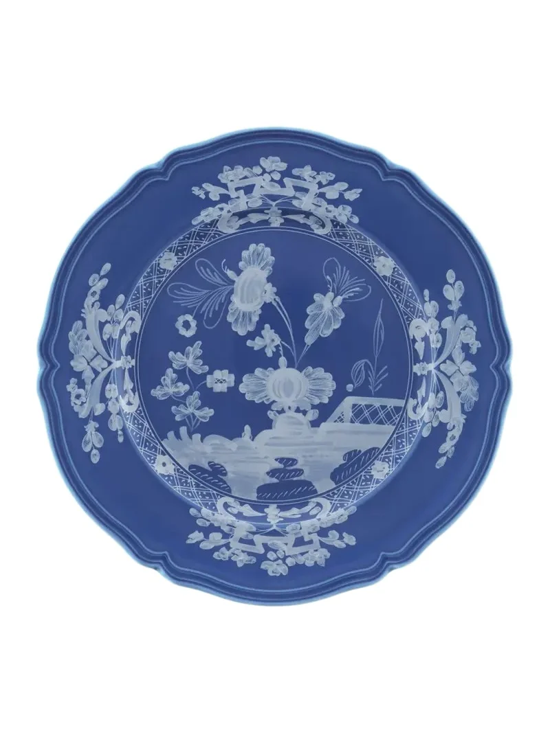 GINORI 1735 Oriente Indaco Porcelain Charger Plate