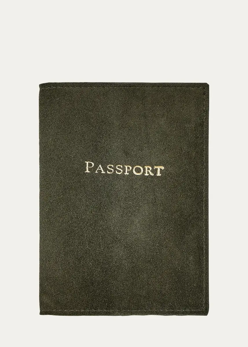 Graphic Image Suede Passport Holder | Thumbnail 3 Graphic Image Suede Passport Holder | Thumbnail 3