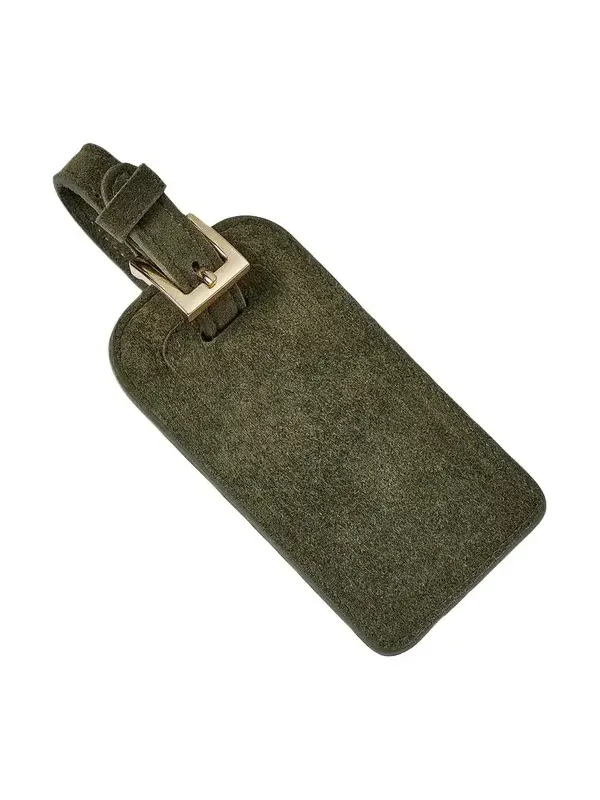Suede Luggage Tag Suede Luggage Tag