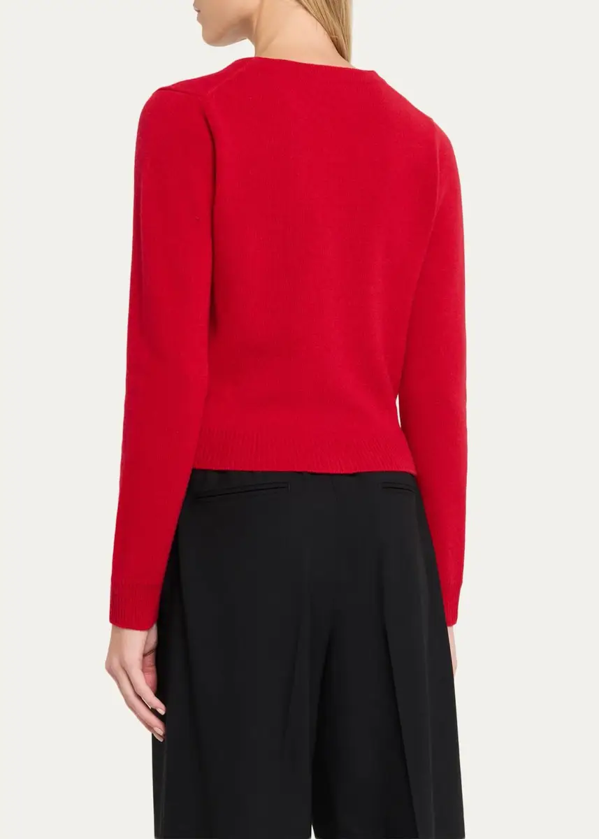 HIGH SPORT Wool Cashmere V-Neck Cardigan | Thumbnail 3 HIGH SPORT Wool Cashmere V-Neck Cardigan | Thumbnail 3