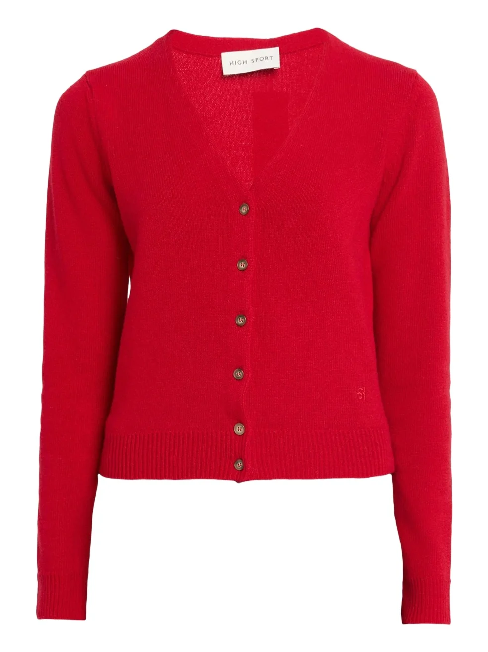Wool Cashmere V-Neck Cardigan Wool Cashmere V-Neck Cardigan