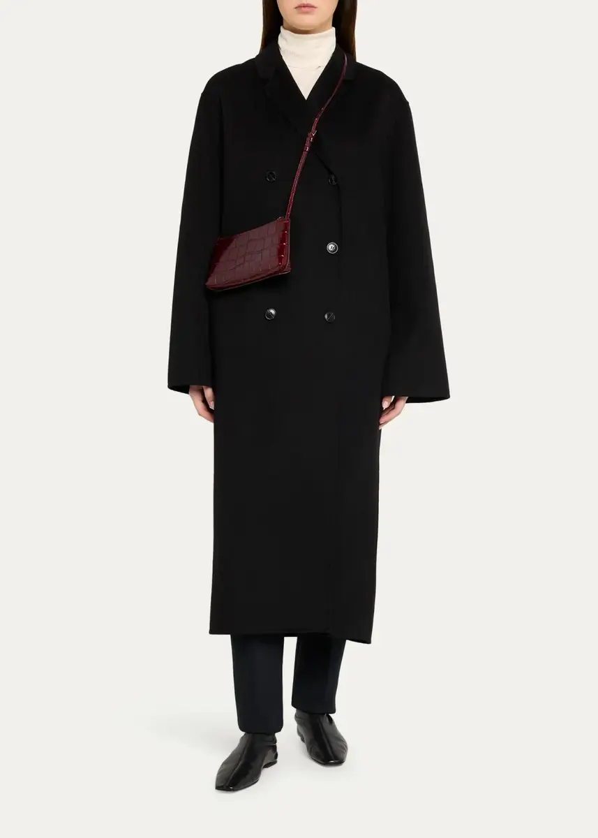 MANSUR GAVRIEL Mini Gaia Croc-Embossed Leather Crossbody Bag | Thumbnail 5 MANSUR GAVRIEL Mini Gaia Croc-Embossed Leather Crossbody Bag | Thumbnail 5