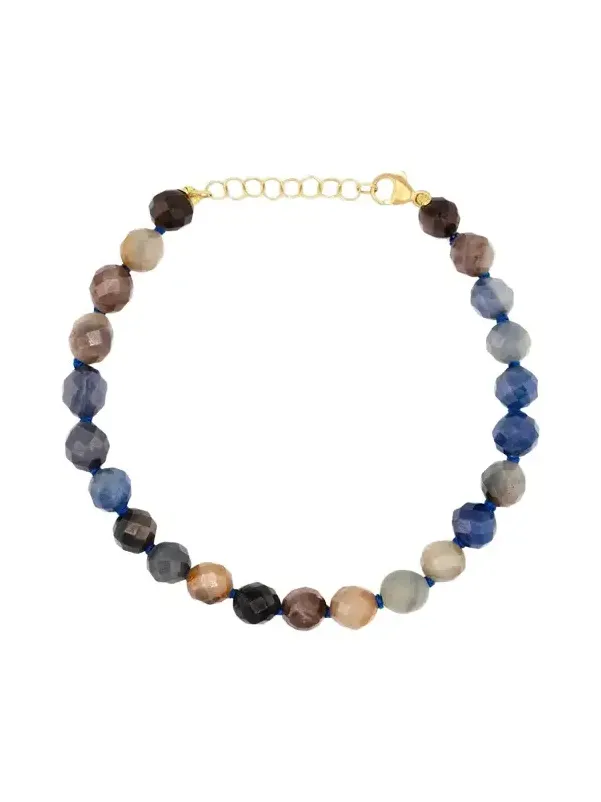 14K Yellow Gold & Sapphire Jumbo Beaded Bracelet