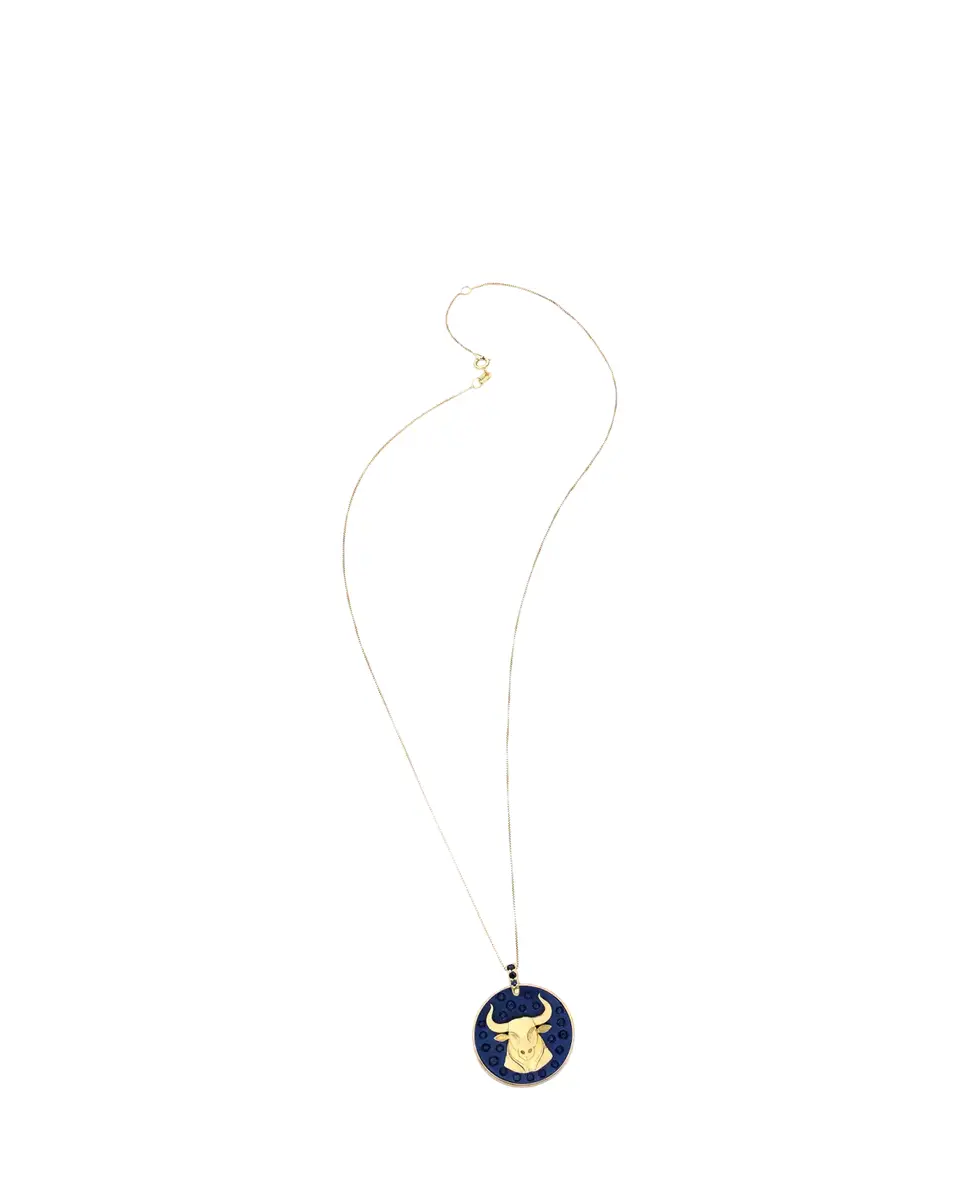 FARAONE MENNELLA by R.F.M.A.S. 18K TAURUS Necklace with Sapphires | Thumbnail 2 FARAONE MENNELLA by R.F.M.A.S. 18K TAURUS Necklace with Sapphires | Thumbnail 2