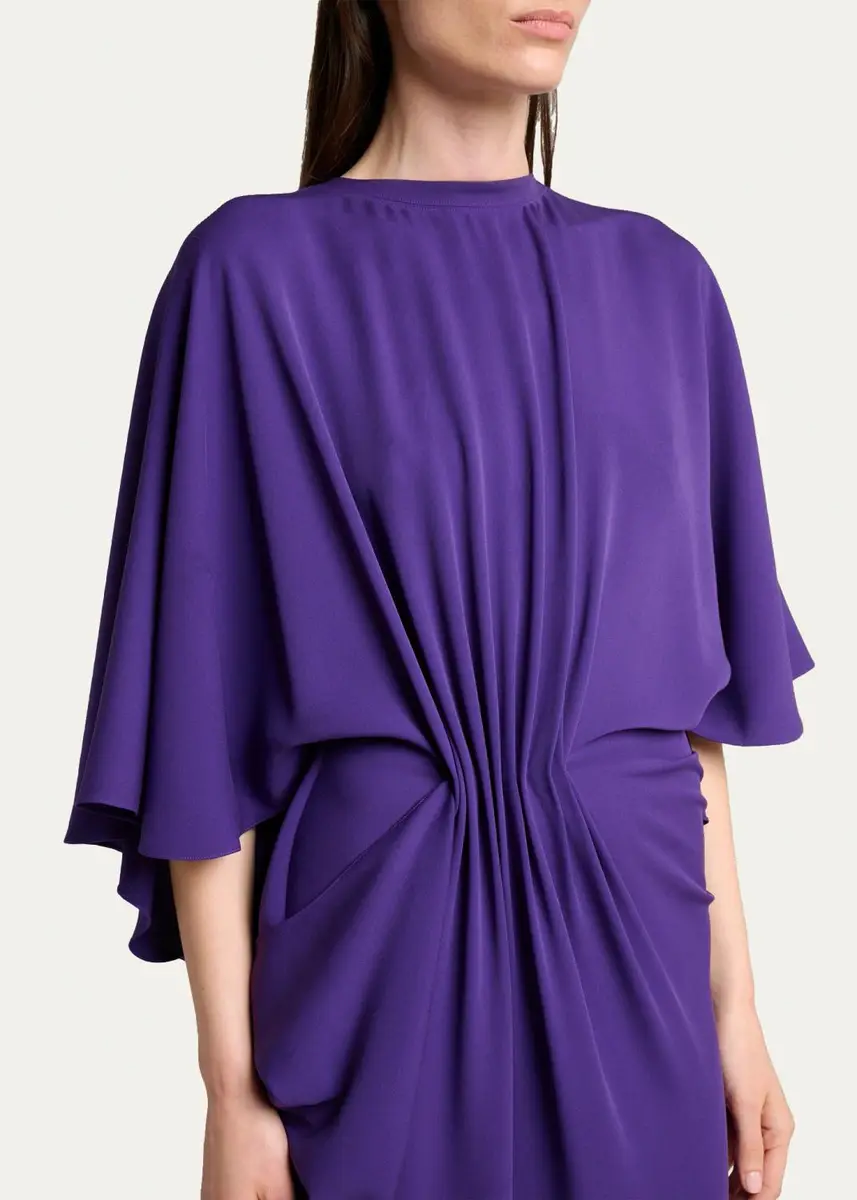 Balenciaga Long Draped Dress | Thumbnail 5 Balenciaga Long Draped Dress | Thumbnail 5