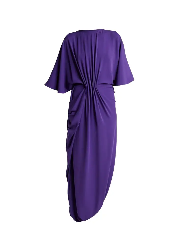 Balenciaga Long Draped Dress