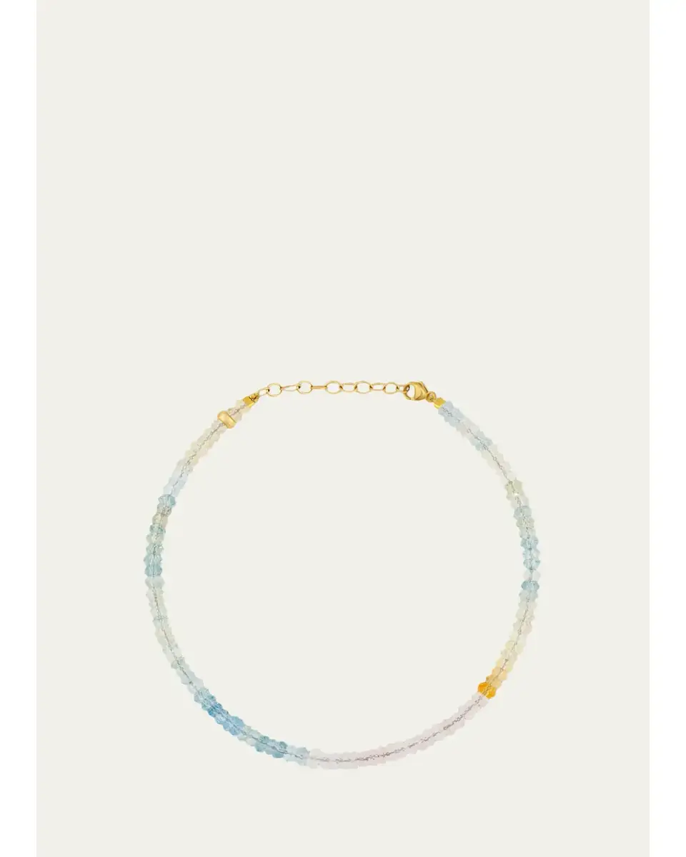 JIA JIA 14K Yellow Gold & Ombré Morganite Beaded Bracelet | Thumbnail 2 JIA JIA 14K Yellow Gold & Ombré Morganite Beaded Bracelet | Thumbnail 2