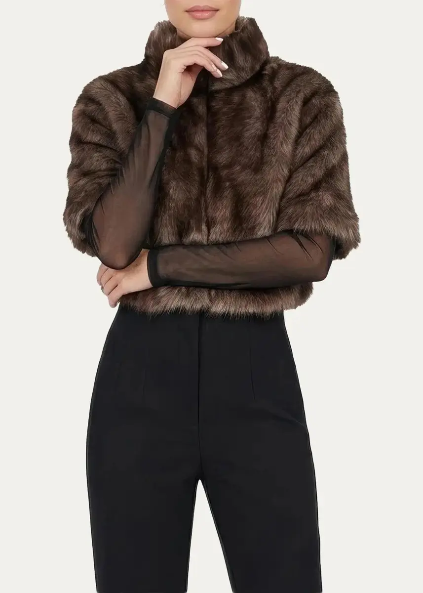 Gorski Select Shearling Lamb Bolero | Thumbnail 4 Gorski Select Shearling Lamb Bolero | Thumbnail 4