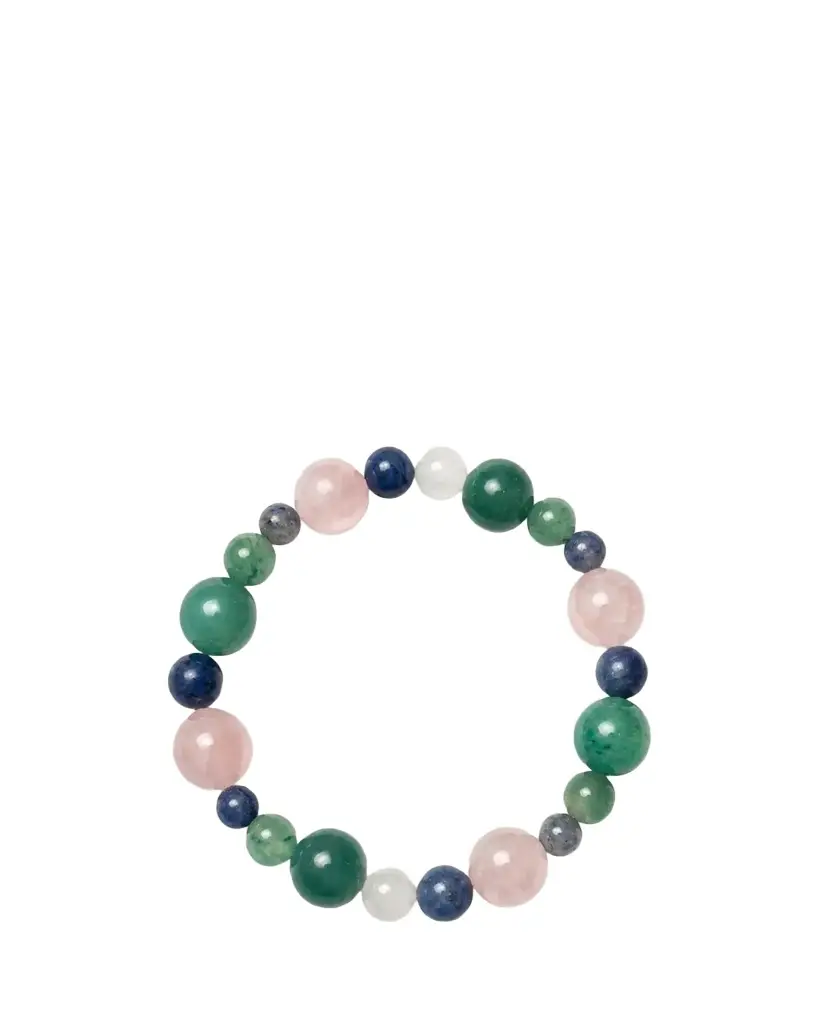 JIA JIA Oracle Rose Quartz, Lapis and Aventurine Orbit Bracelet