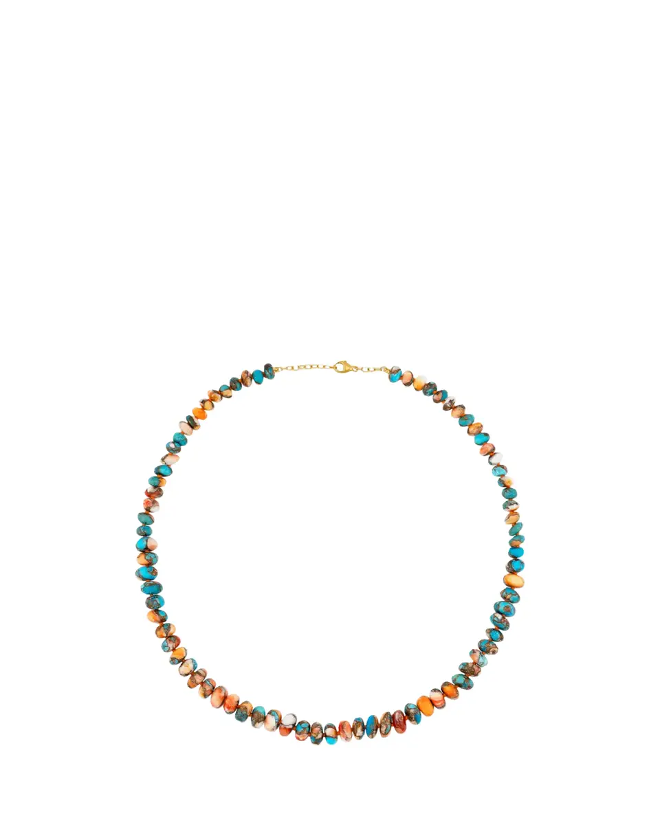 JIA JIA 14K Yellow Gold & Turquoise Necklace | Thumbnail 2 JIA JIA 14K Yellow Gold & Turquoise Necklace | Thumbnail 2