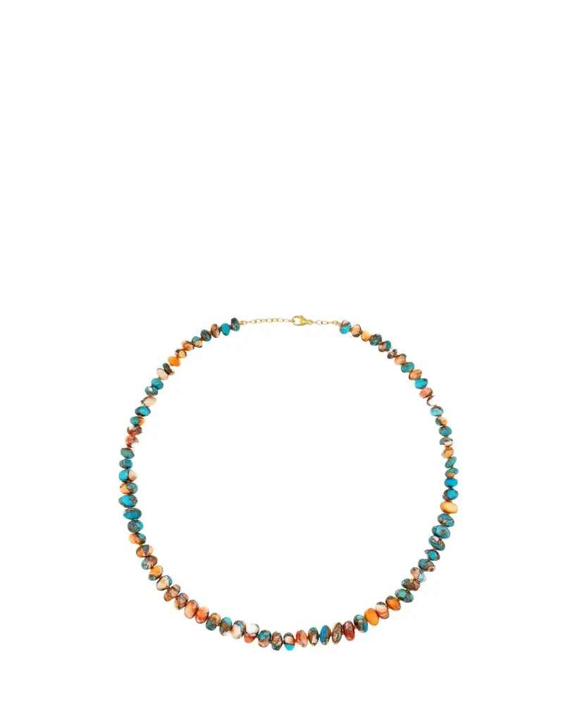 JIA JIA 14K Yellow Gold & Turquoise Necklace
