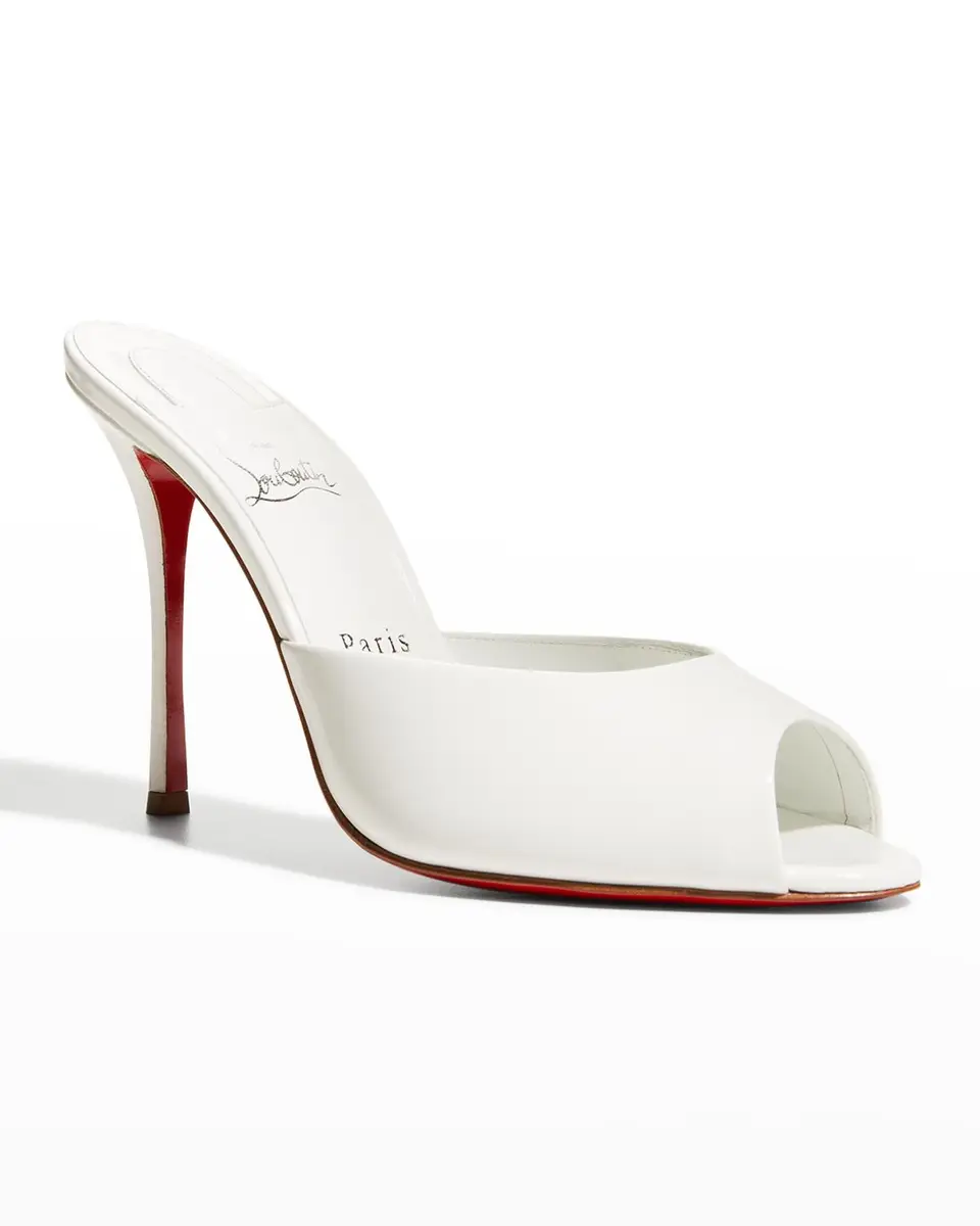 Christian Louboutin 100mm Me Dolly Patent Sandals | Thumbnail 2 Christian Louboutin 100mm Me Dolly Patent Sandals | Thumbnail 2