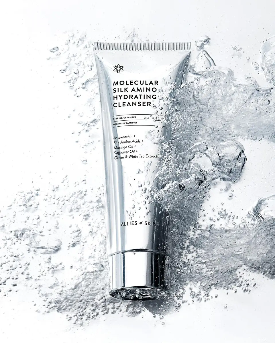 Allies of Skin Molecular Silk Amino Hydrating Cleanser, 3.38 oz. | Thumbnail 10 Allies of Skin Molecular Silk Amino Hydrating Cleanser, 3.38 oz. | Thumbnail 10