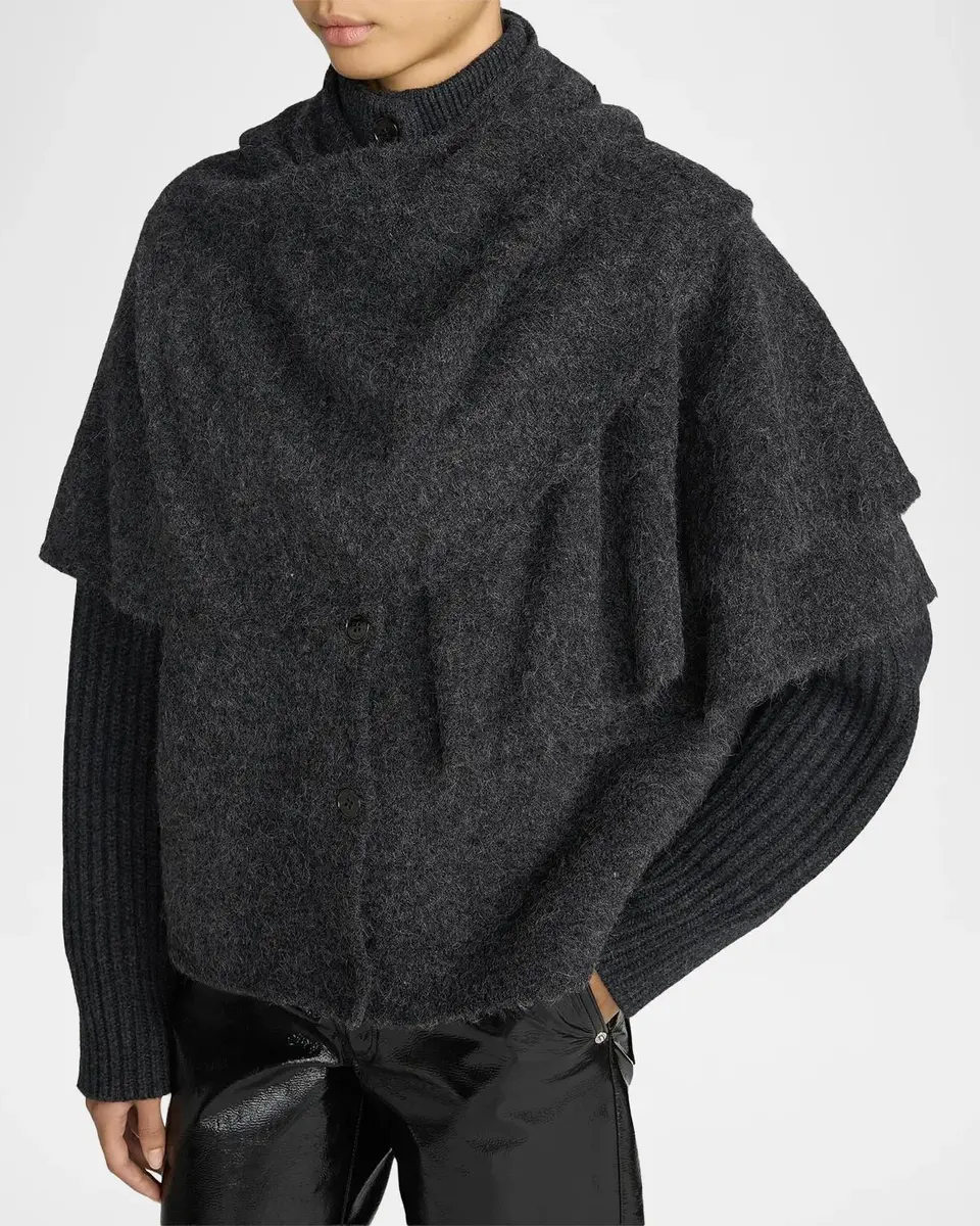 Frame The Wrap Cape Coat | Thumbnail 3 Frame The Wrap Cape Coat | Thumbnail 3