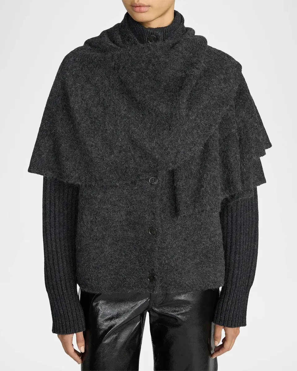 Frame The Wrap Cape Coat | Thumbnail 6 Frame The Wrap Cape Coat | Thumbnail 6