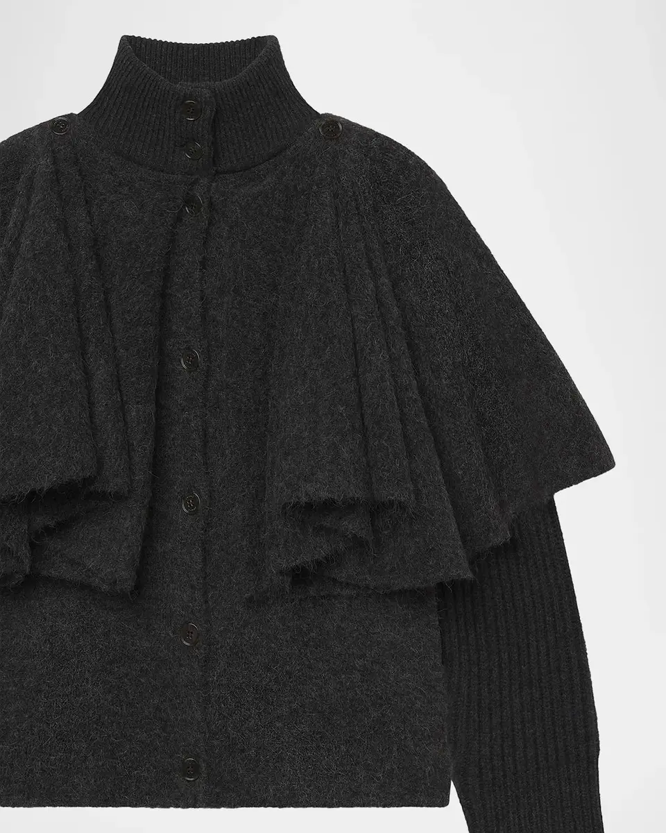 Frame The Wrap Cape Coat | Thumbnail 7 Frame The Wrap Cape Coat | Thumbnail 7