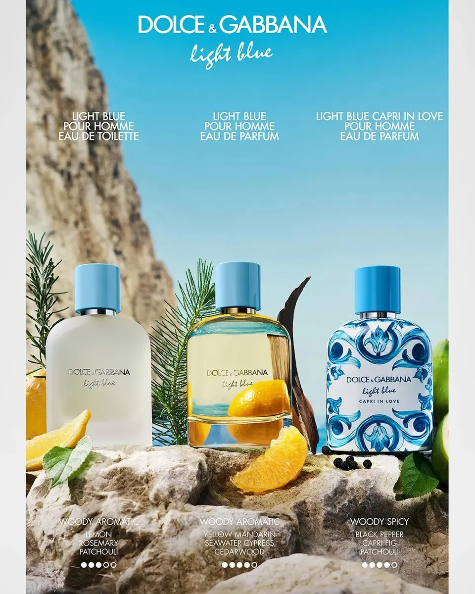 Dolce & Gabbana Beauty Light Blue Pour Homme Eau De Parfum | Thumbnail 3 Dolce & Gabbana Beauty Light Blue Pour Homme Eau De Parfum | Thumbnail 3