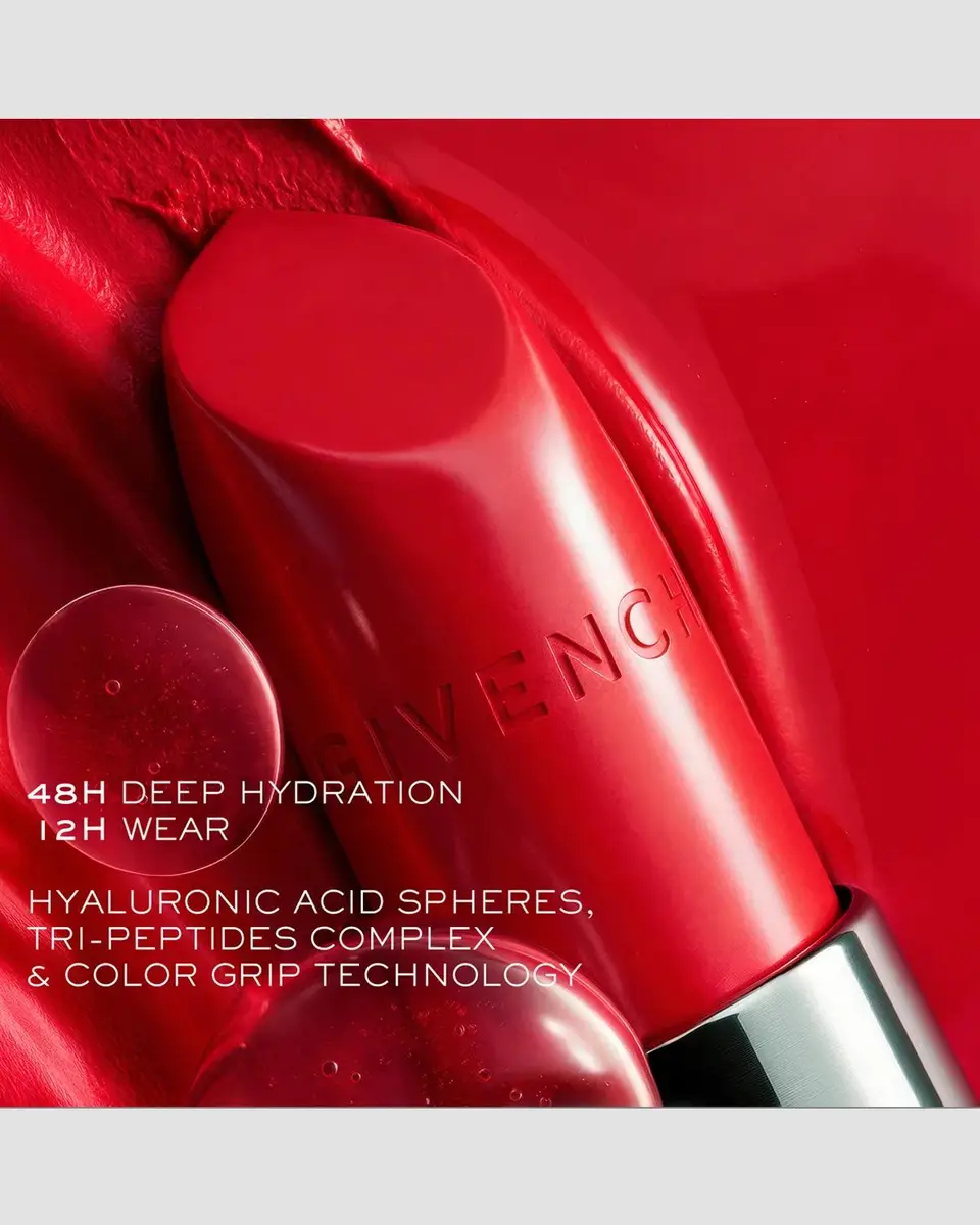 Givenchy Le Rouge Satin Silk Hydrating Long Wear Lipstick | Thumbnail 4 Givenchy Le Rouge Satin Silk Hydrating Long Wear Lipstick | Thumbnail 4